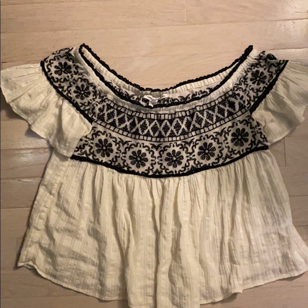 Off the shoulder top